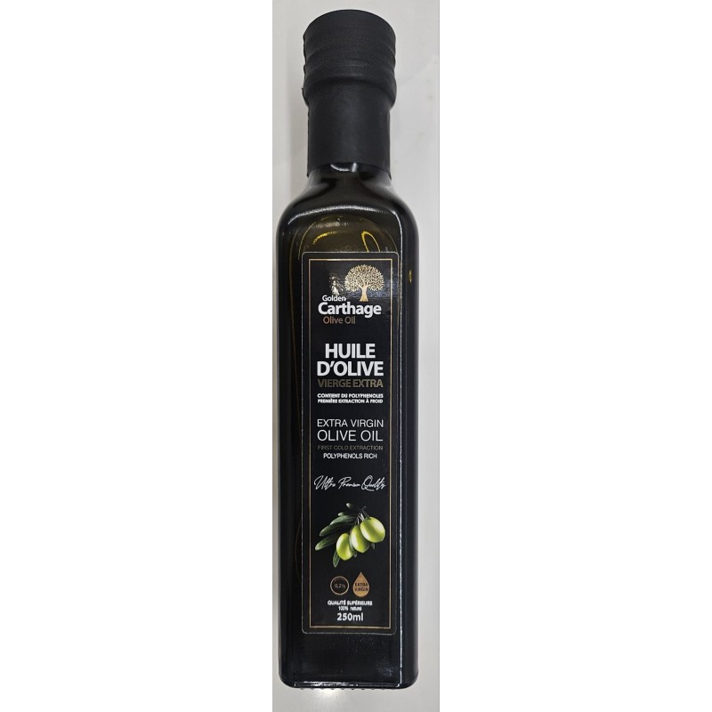 Huile d’olive extra vierge 250 ml – Acidité 0,14 %