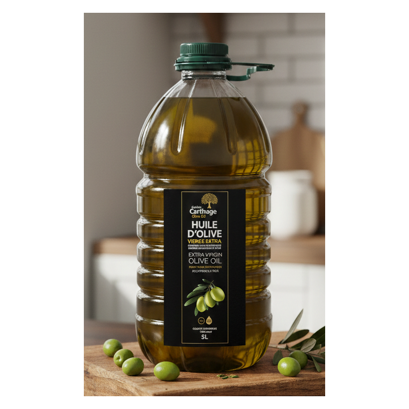 Huile d’olive extra vierge professionnelle – 5 L